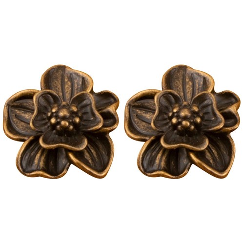 2pcs coffee zinc alloy - 2pcs,