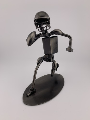 Football player metal nuts - football,