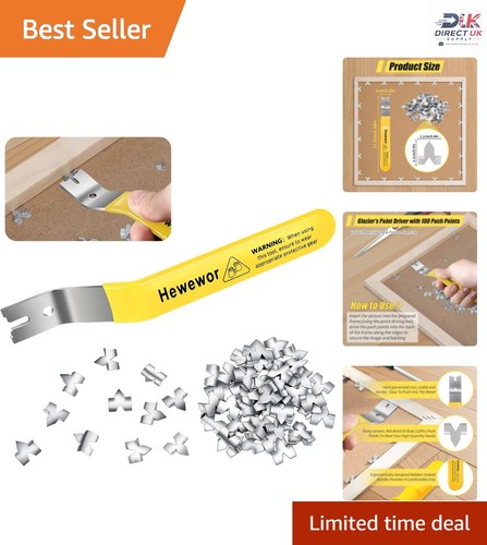 Complete glazier point - complete, driver