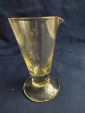 Vintage chemist’s measuring glass with GR29 verification mark