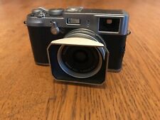 Fujifilm X100 digital camera - Silver - with Squarehood, thumbgrip and more