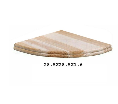 Natural wood corner wall - corner,