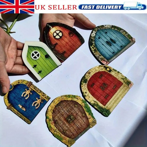 6pcs fairy doors for - doors, garden