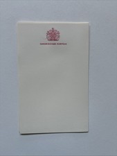 Antique Vintage Royal Family Sandringham House  Unused Letterhead Coat Of Arms