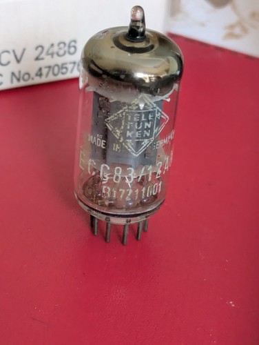 Telefunken ecc83 tested - ecc83,