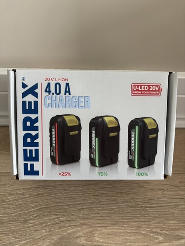 Ferrex 20v battery - ferrex, charger