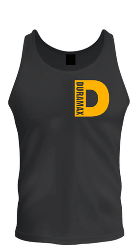 Duramax yellow logo diesel - d,