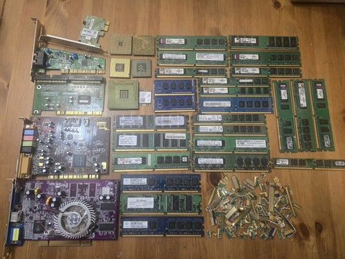 Gold plated scrap - gold, recovery
