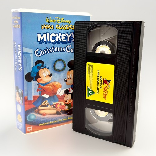 Mickey christmas carol vhs - carol,
