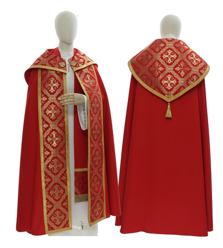 Red gothic cope - gothic, with