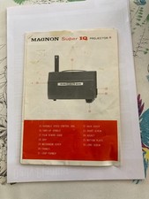 Old Vintage Prinz Magnon Super IQ  movie projector super With Box