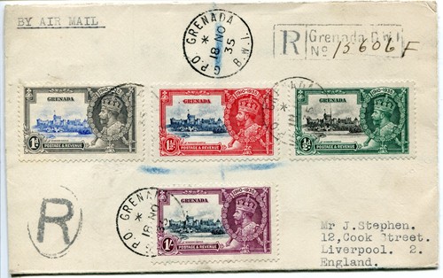 1935 silver jubilee grenada - jubilee,