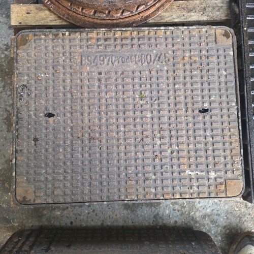 Cast iron manhole - cast,