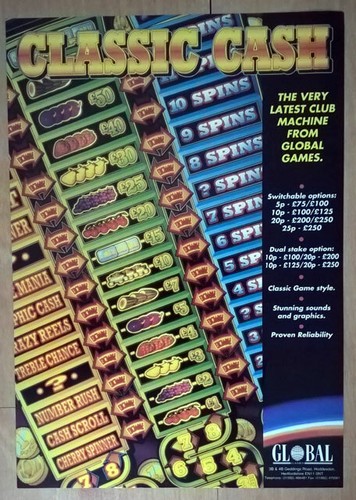 Global games classic - "classic, cash"