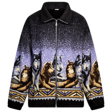 LADIES WOMENS DOUBLE FLEECE