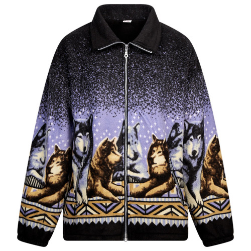 Ladies womens double fleece - womens,