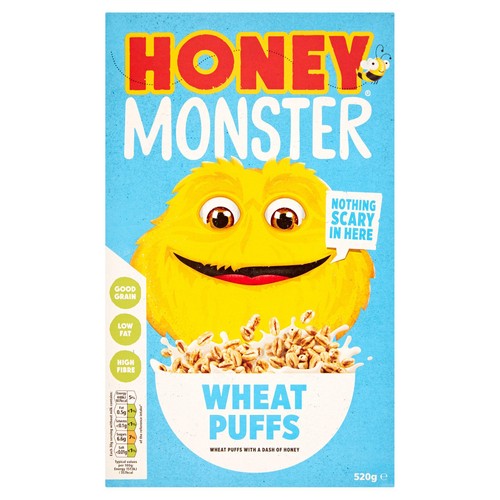 Honey monster wheat - wheat, puffs