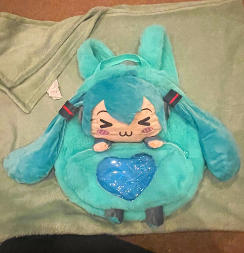 Blue plush hatsune - plush, miku