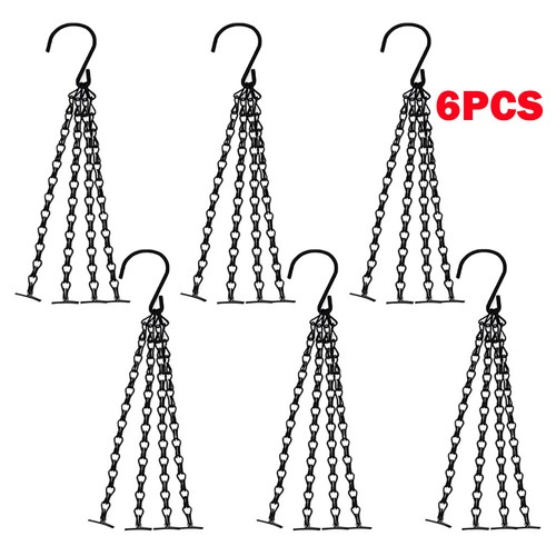Black basket chains 5in - 6x,