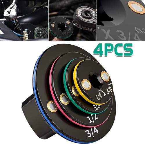 4pcs low profile impact socket - low,