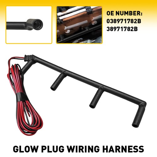 Glow plug rail - plug, bridge