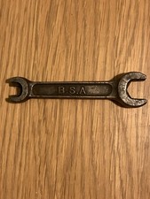 Vintage BSA open ended spanner