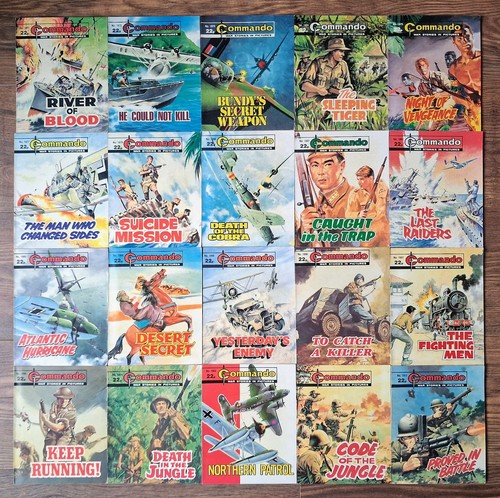 Commando comics job lot - comics,