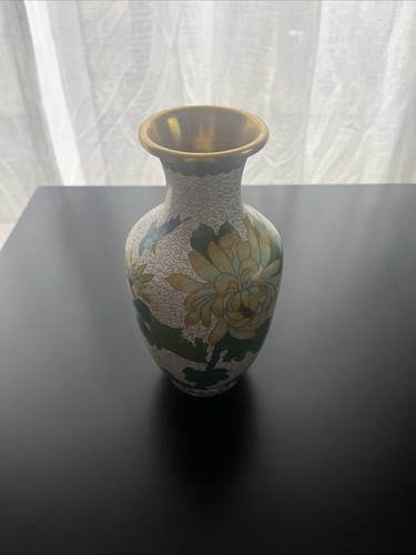 Cloisonne enamel flower - flower, and