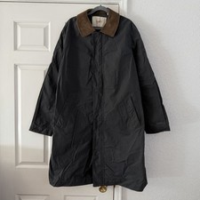 Foret Arrive Oilskin Coat Mens