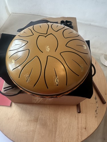 Steel tongue drum inch 8 - steel,