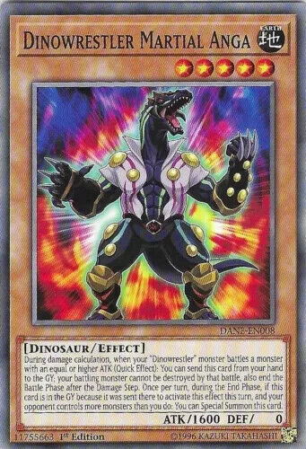 Dinowrestler martial anga - martial,