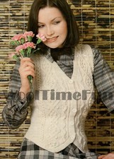 Knitting Pattern Womens Aran