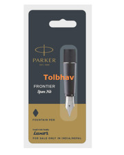 Parker Frontier Fountain Pen - Spare Nib Stainless Steel Fine Point Chrome - New