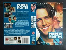 Nine Months - Hugh Grant - Used Video Sleeve/Cover #B5287