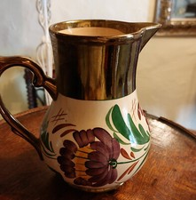 Vintage Wade Copper Lustre Jug