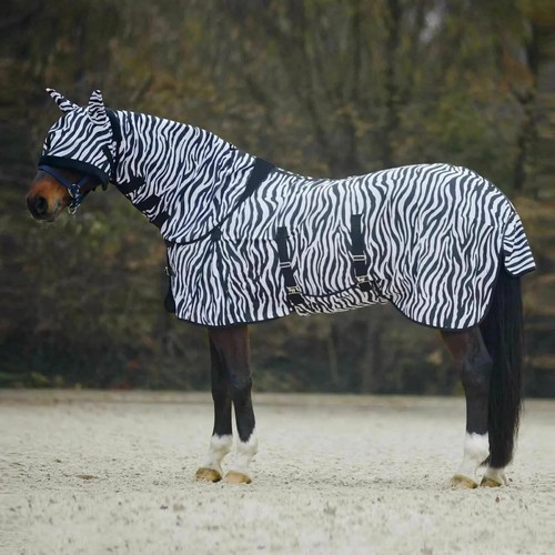 Horse combo zebra - fly, with