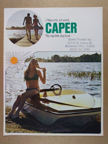 Alsport caper mini jet boat - caper,