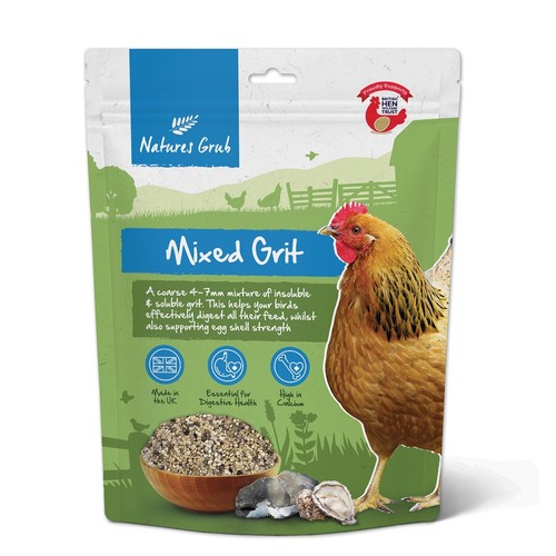 Natures grub mixed grit - grub,