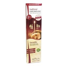 Biosun Traditional Earcandles 3 Pair - 2 Pack