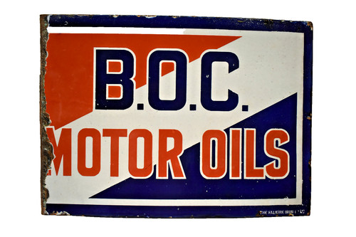 Vintage boc motor oils - motor,