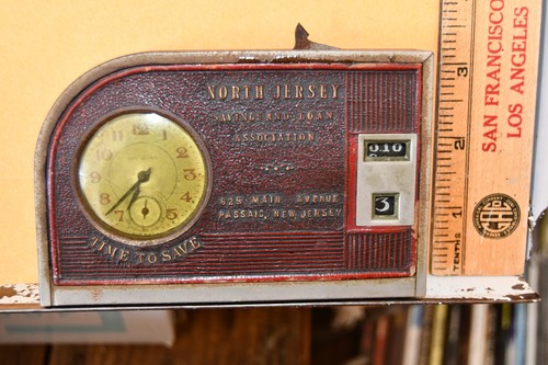 Vintage clock coin - coin, north