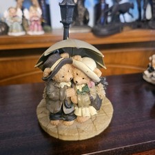 Avon Teddy Bear Romance Gorgeous Vintage Teddy Ornament6  Collectable