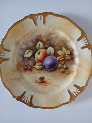 Handpainted coalport fallen - handpainted,