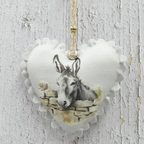 Donkey handmade fabric hanging - handmade,