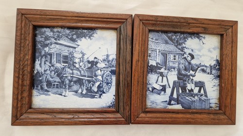 Tile trivet holland delft - x,