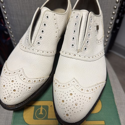 Footjoy classics white - classics, leather