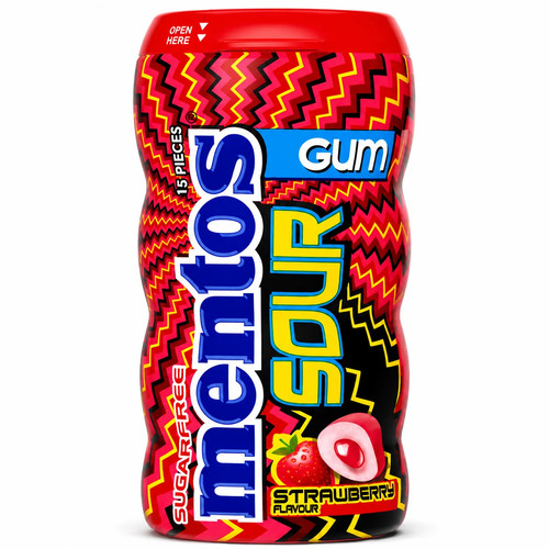 Mentos sour gum - sour,