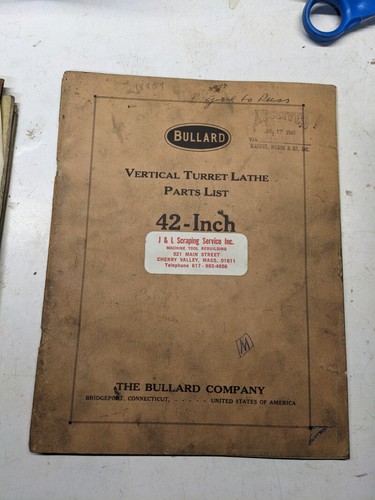 Bullard lathe turret vertical - bullard,