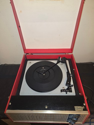 Red ultra 6044 portable record - red,