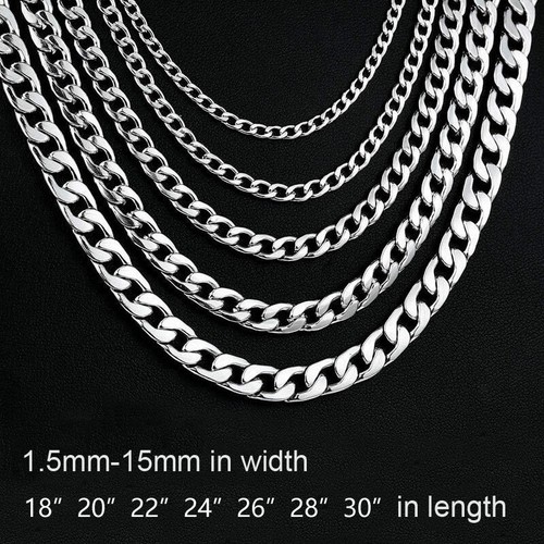 12mm men stainless steel - 2-12mm, men's